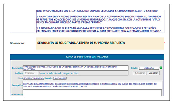 Consulta de trámite 8