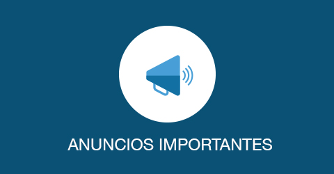 anuncios importantes