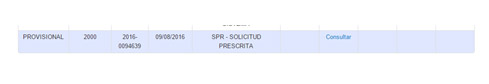 spr solicitud presscrita