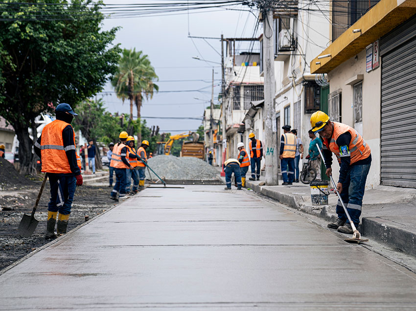 Pavimentación de calles en Sauces 4 beneficiará a más de 46.000 moradores