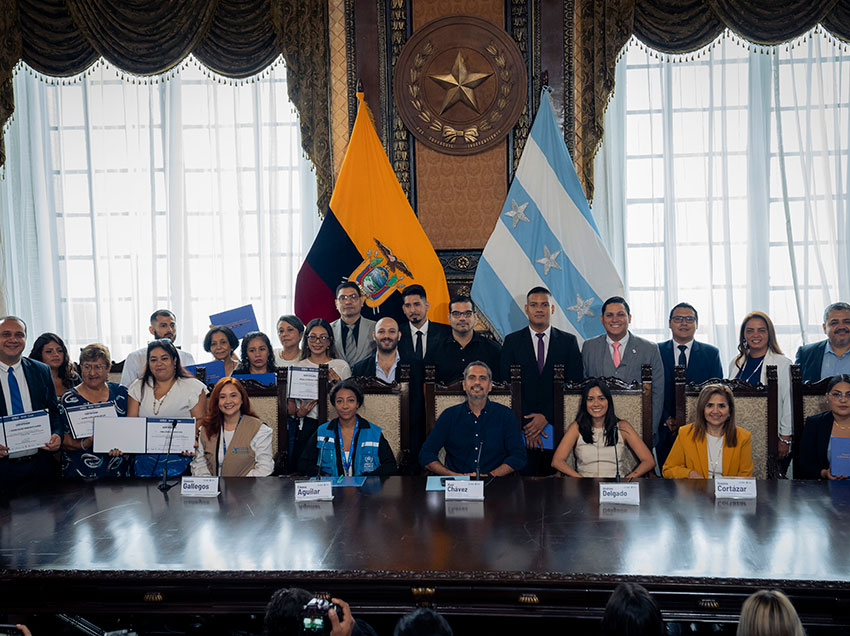 Se posesionan los 24 integrantes del primer Consejo Consultivo de Personas en Situación de Movilidad Humana de Guayaquil