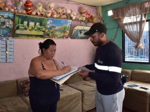 Dirección de Terrenos hace mediciones en barrios de Posorja para regularizar predios