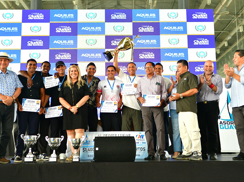 Los ganadores de la regata Guayaquil – Posorja fueron premiados