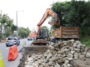 Obras Públicas refuerza mantenimiento en Vía a la Costa