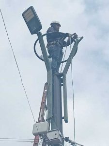 Siglo XXI cambió las luminarias en la Plazoleta de la Fe