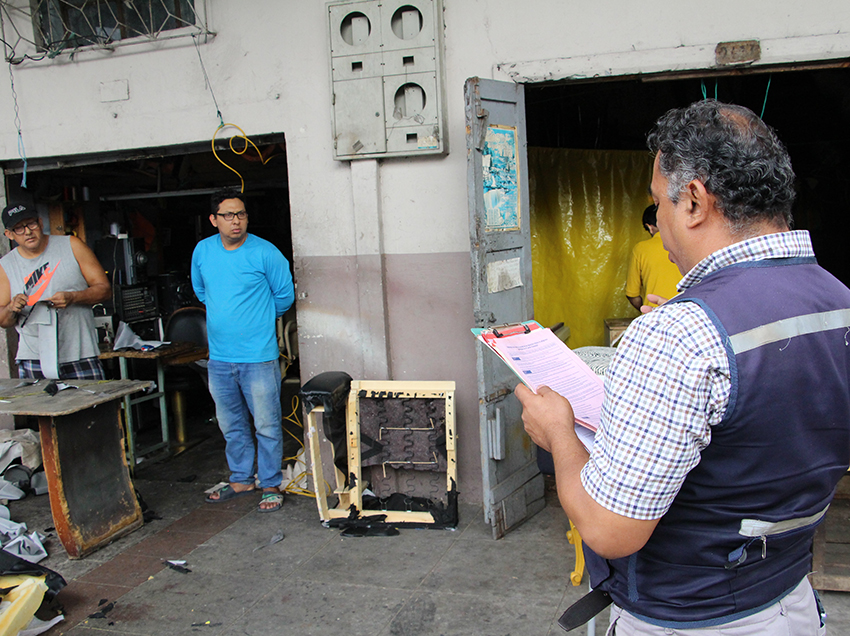 DACSE intensifica inspecciones y notifica a alrededor de mil dueños de predios por manejo inadecuado de desechos