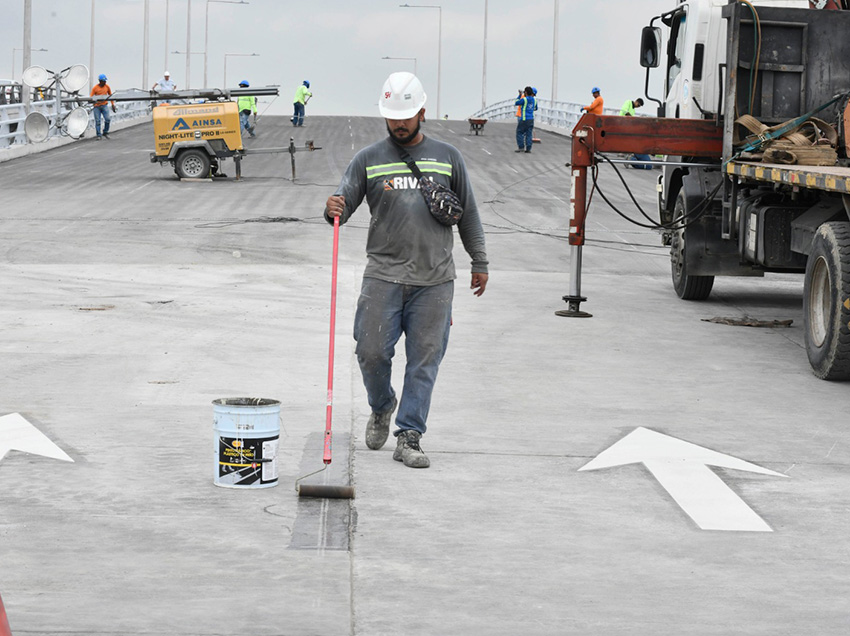 Desde este lunes entrará en funcionamiento el segundo paso elevado en la avenida de Las Américas