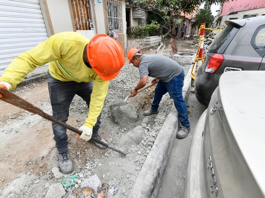 El olvido empieza a quedar atrás en tres sectores de la ciudadela Martha de Roldós