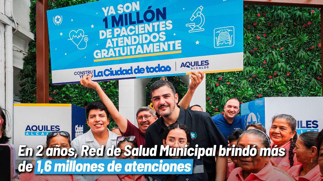 Un millón de razones para creer en la salud municipal de Guayaquil