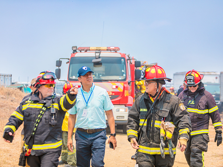 Guayaquil refuerza vigilancia y tecnología para frenar incendios forestales