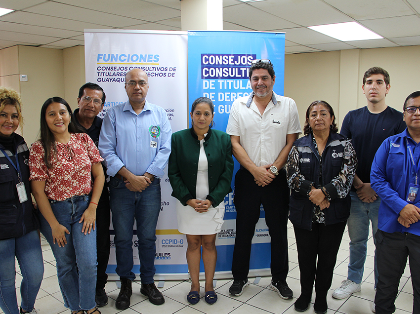 20 líderes asumirán la representación de personas con discapacidad en Guayaquil